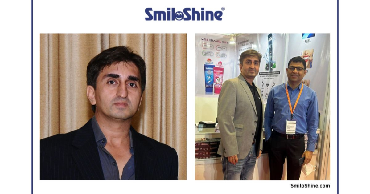 Introducing Navdeep Mehta: The Visionary Founder of Smiloshine®, Revolutionising Oral Care
